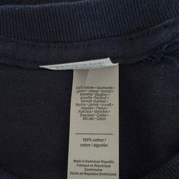 Patriotic Whiskey, Steak, Freedom Navy Blue Mens X-Large T-Shirt Short Sleeve - Picture 5 of 6